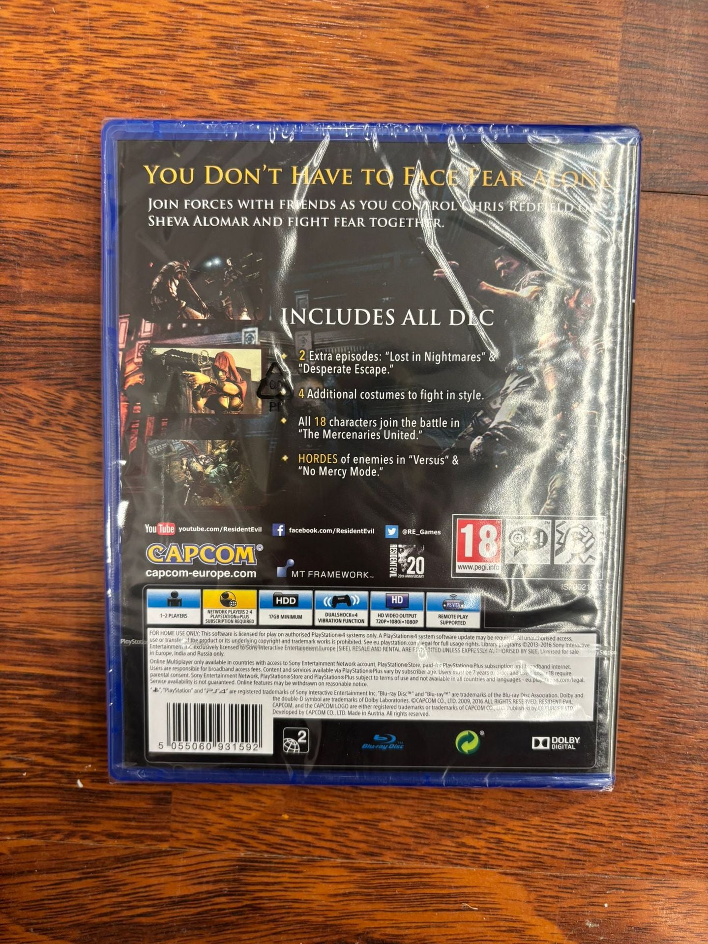 Resident Evil 5 PS4 UK Resident Evil 5 PS4 UK